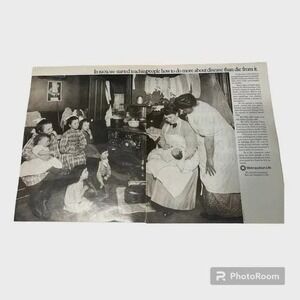 1970 Metropolitan Life Double Page Original Vintage Print